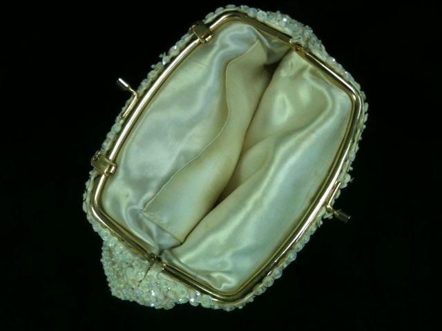 1960's Hand-beaded Evening Bag/ Purse 1960's Hand-beaded Evening Bag/ Purse