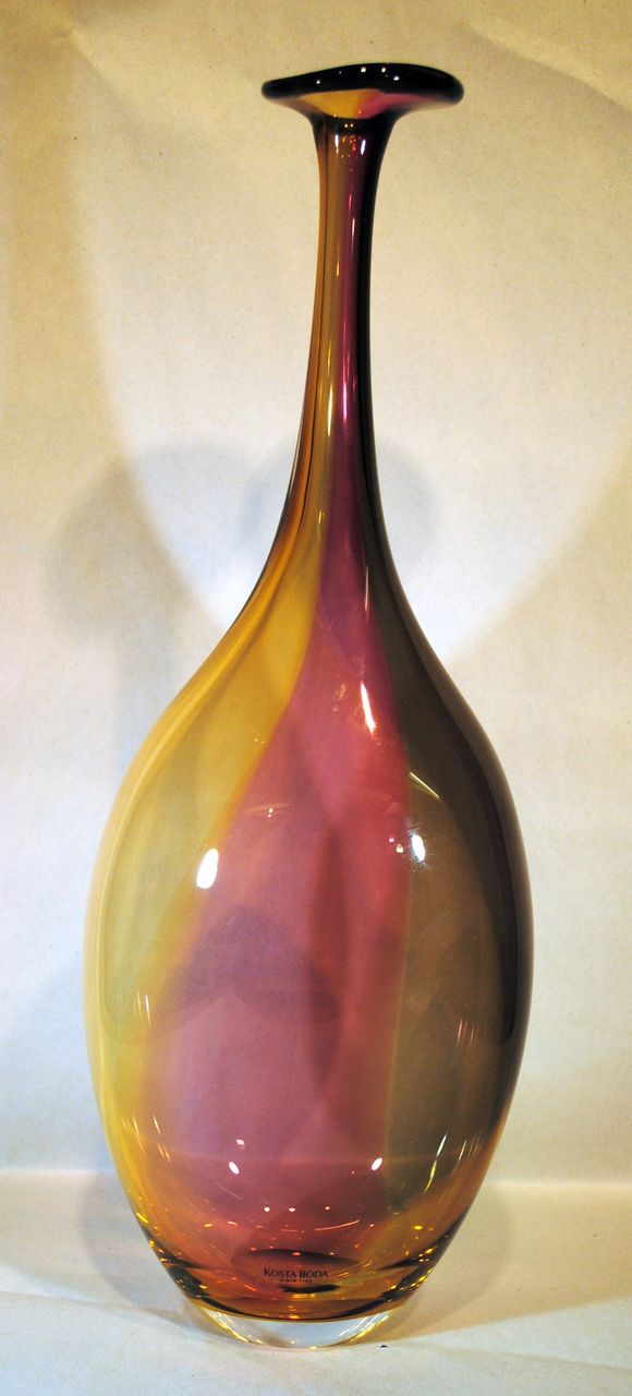 Kosta Boda Kjell Engmann Art Glass Fidji Vase 145 Inches Tall From Hazenhoward On Ruby Lane 2298