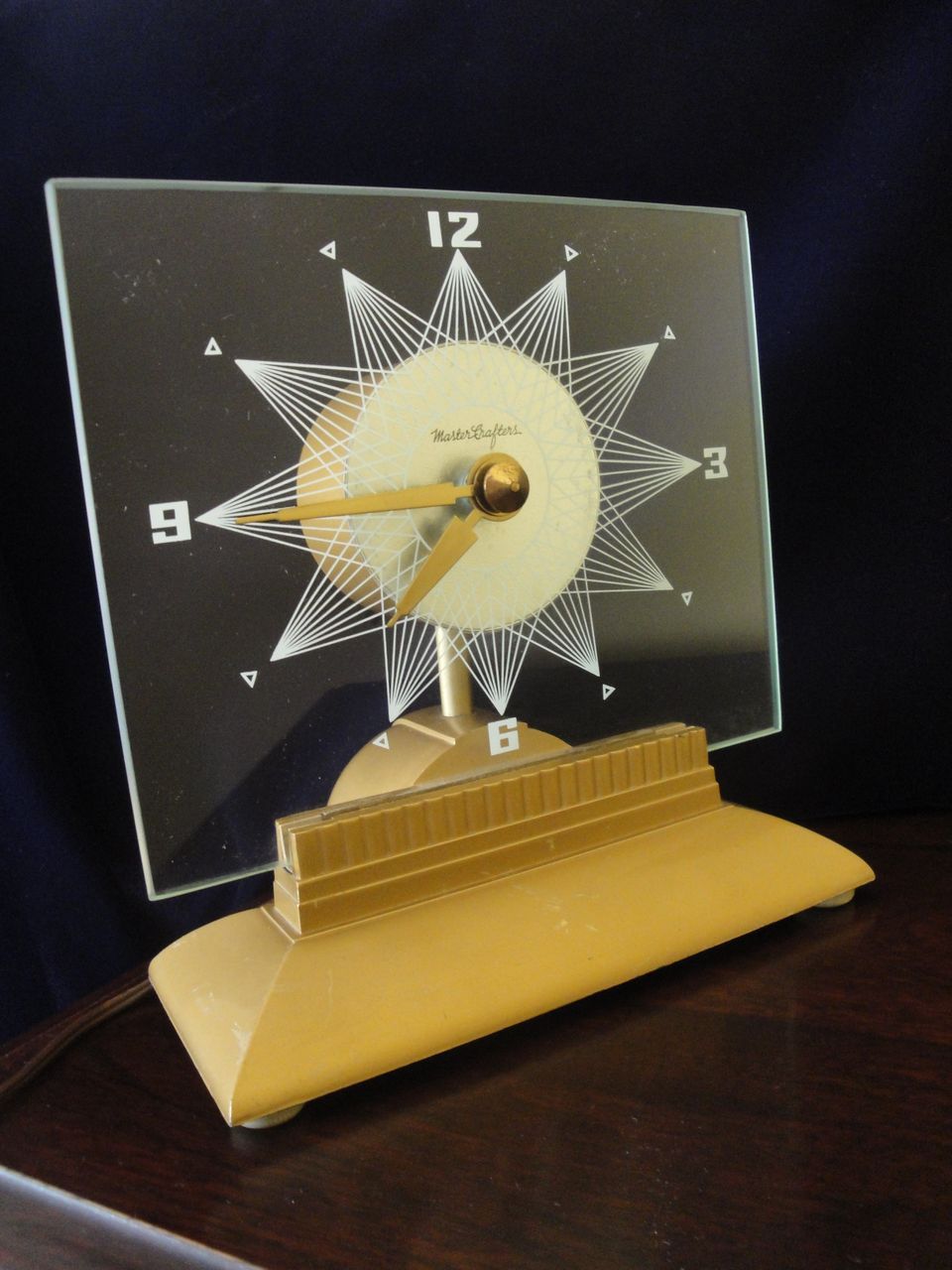 Mastercrafters Electric Starlight Clock Model Number 146 Mastercrafters Electric Starlight Clock Model Number 146