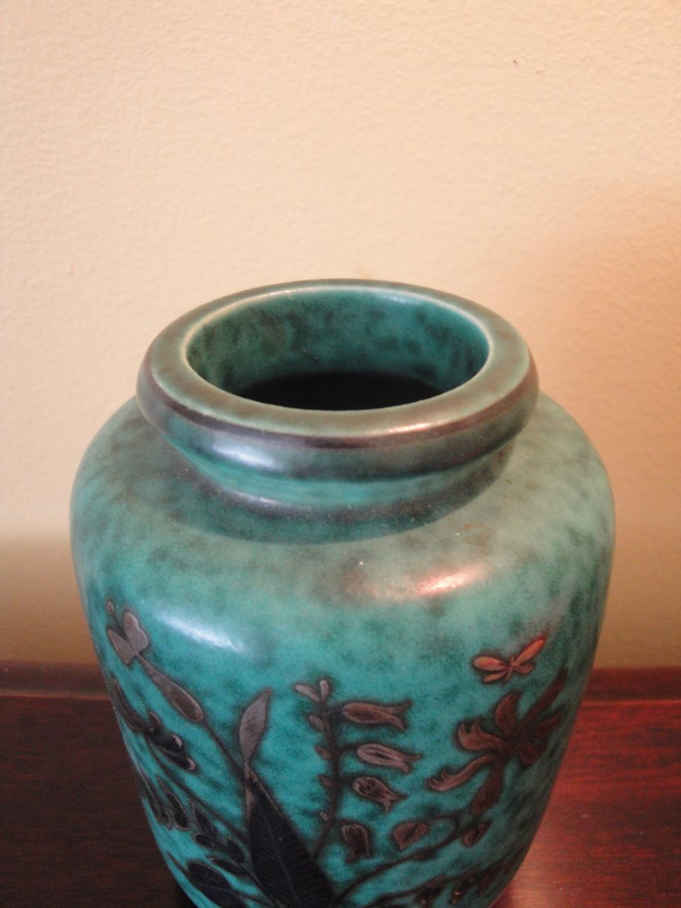 Gustavsberg Argenta Sweden Deco Style Vase 1076 Gustavsberg Argenta Sweden Deco Style Vase 1076