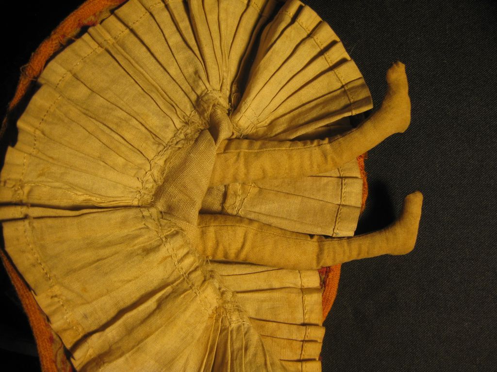 Outstanding 13" antique cloth doll Outstanding 13" antique cloth doll