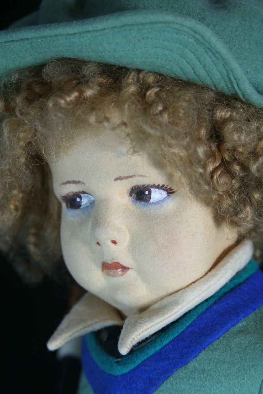 Vintage Lenci Cloth Doll Golfer c1920 Vintage Lenci Cloth Doll Golfer c1920