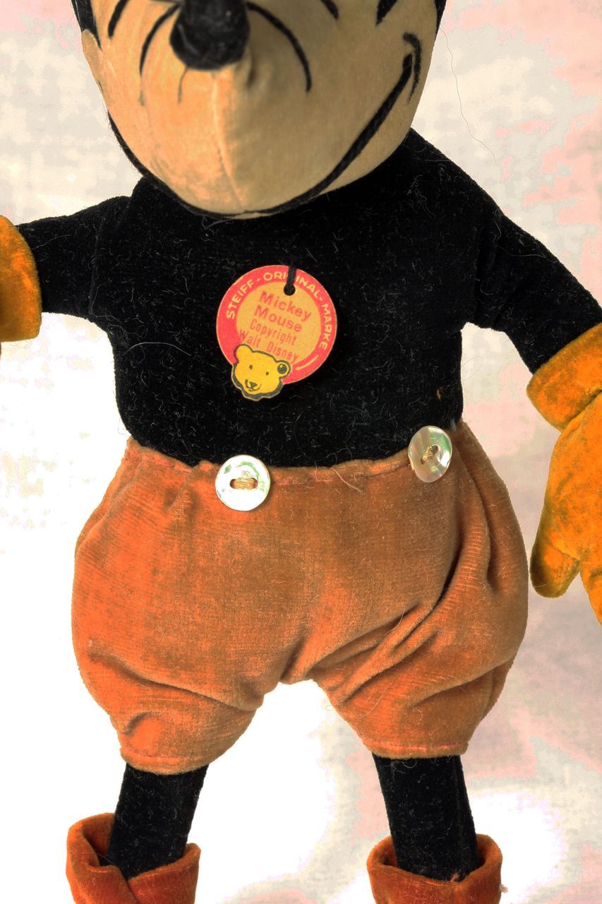 Vintage Steiff Mickey Mouse c1930 Vintage Steiff Mickey Mouse c1930