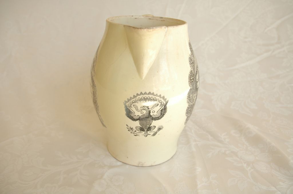 George Washington Memorial Creamware, circa 1804 George Washington Memorial Creamware, circa 1804