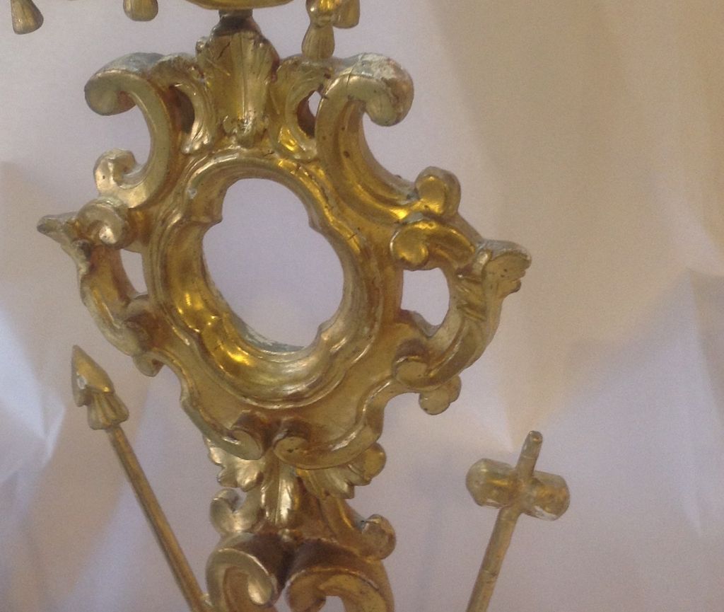 18th Century Italian Reliquary from antiquesofriveroaks on Ruby Lane