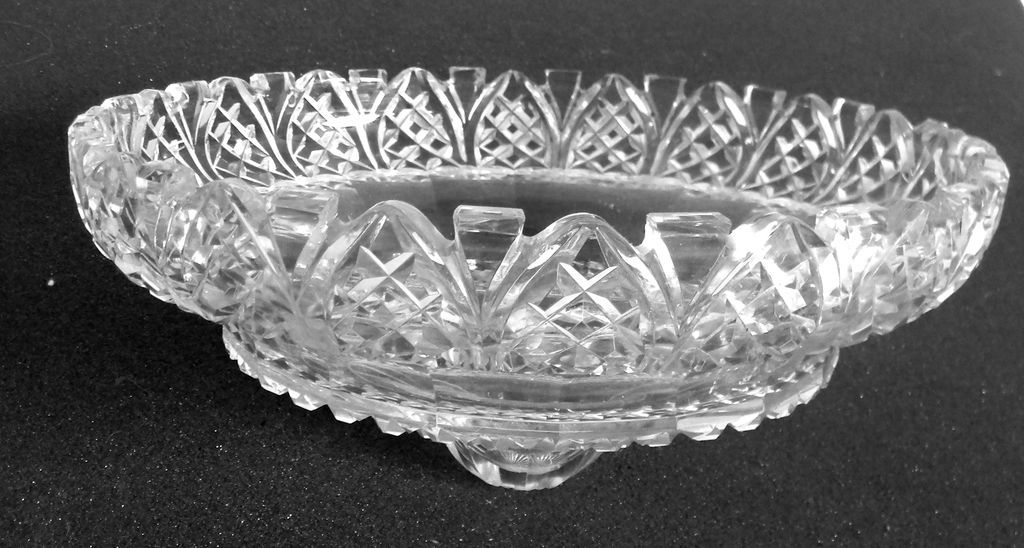 Art nouveau style TALL silver plate tazza centerpiece - nudes and crystal Art nouveau style TALL silver plate tazza centerpiece - nudes and crystal