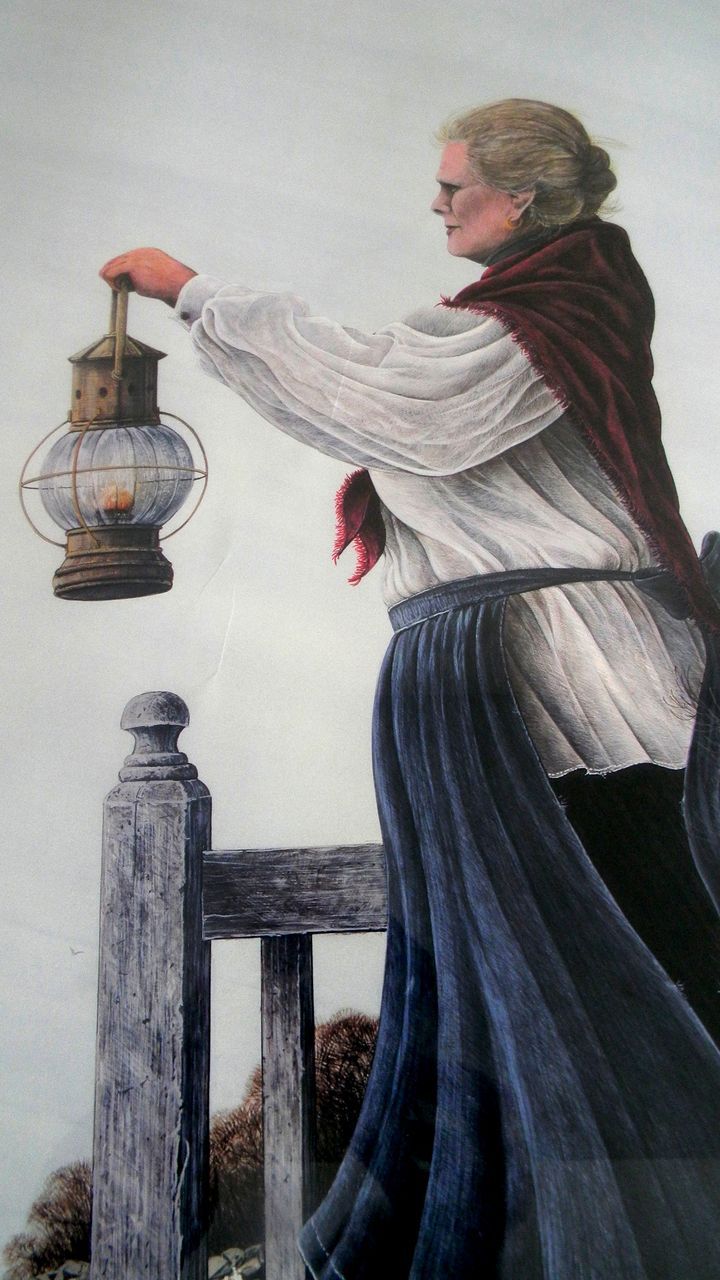 Ben Richmond fine art artist proof print - Widows Watch - framed - Ben Richmond fine art artist proof print - Widows Watch - framed -