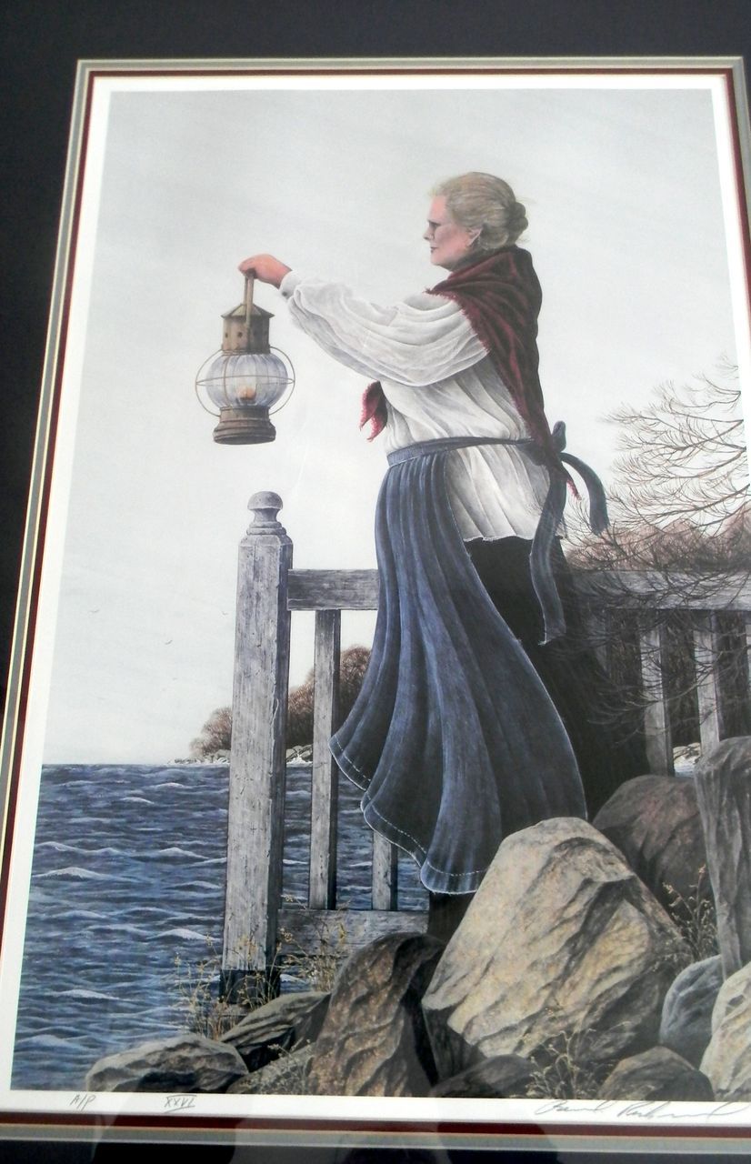 Ben Richmond fine art artist proof print - Widows Watch - framed - Ben Richmond fine art artist proof print - Widows Watch - framed -