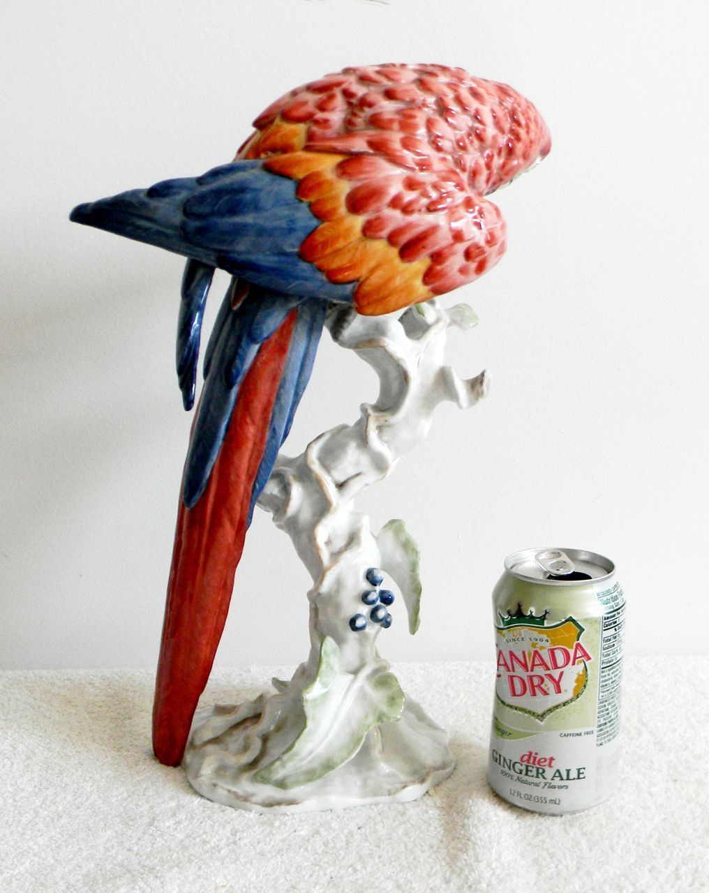 Rosenthal Germany porcelain parrot figurine Rosenthal Germany porcelain parrot figurine