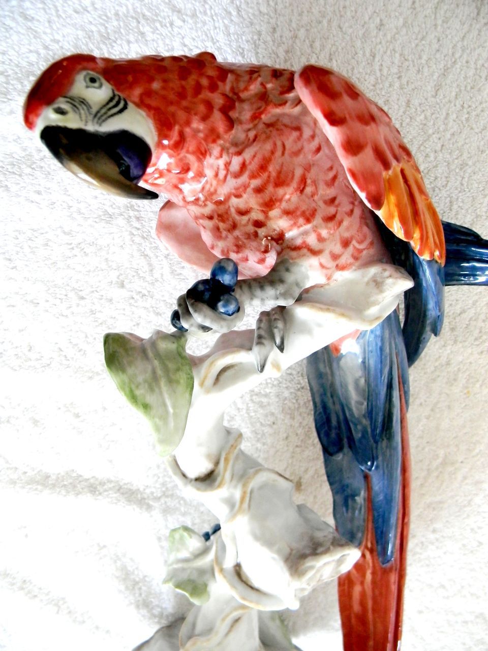 Rosenthal Germany porcelain parrot figurine Rosenthal Germany porcelain parrot figurine