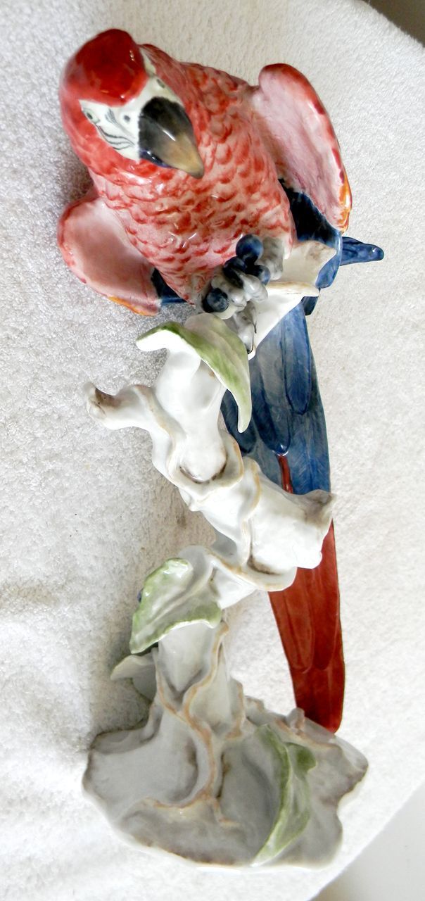 Rosenthal Germany porcelain parrot figurine Rosenthal Germany porcelain parrot figurine