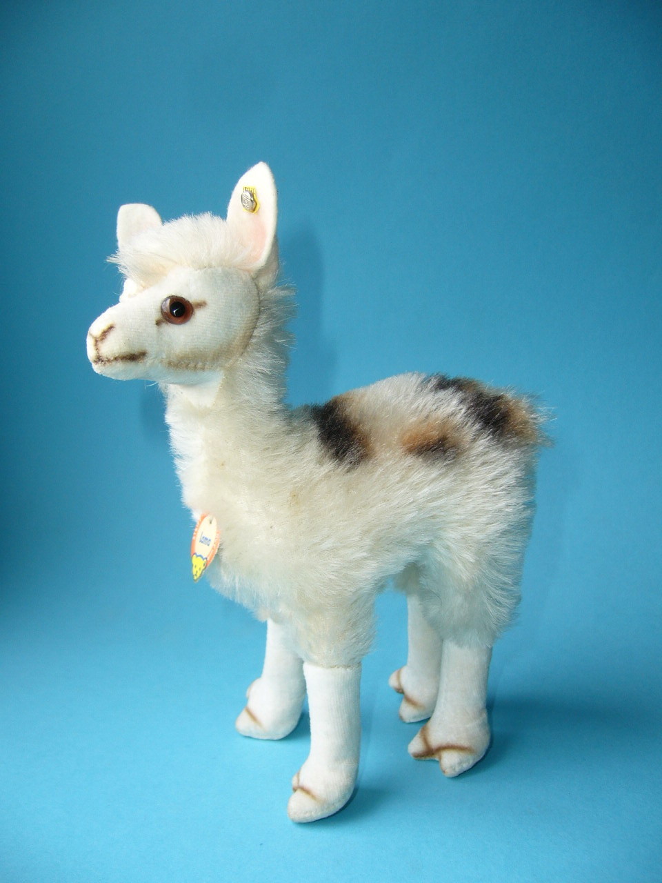 Steiff Llama 1957-64 mint w IDs Steiff Llama 1957-64 mint w IDs