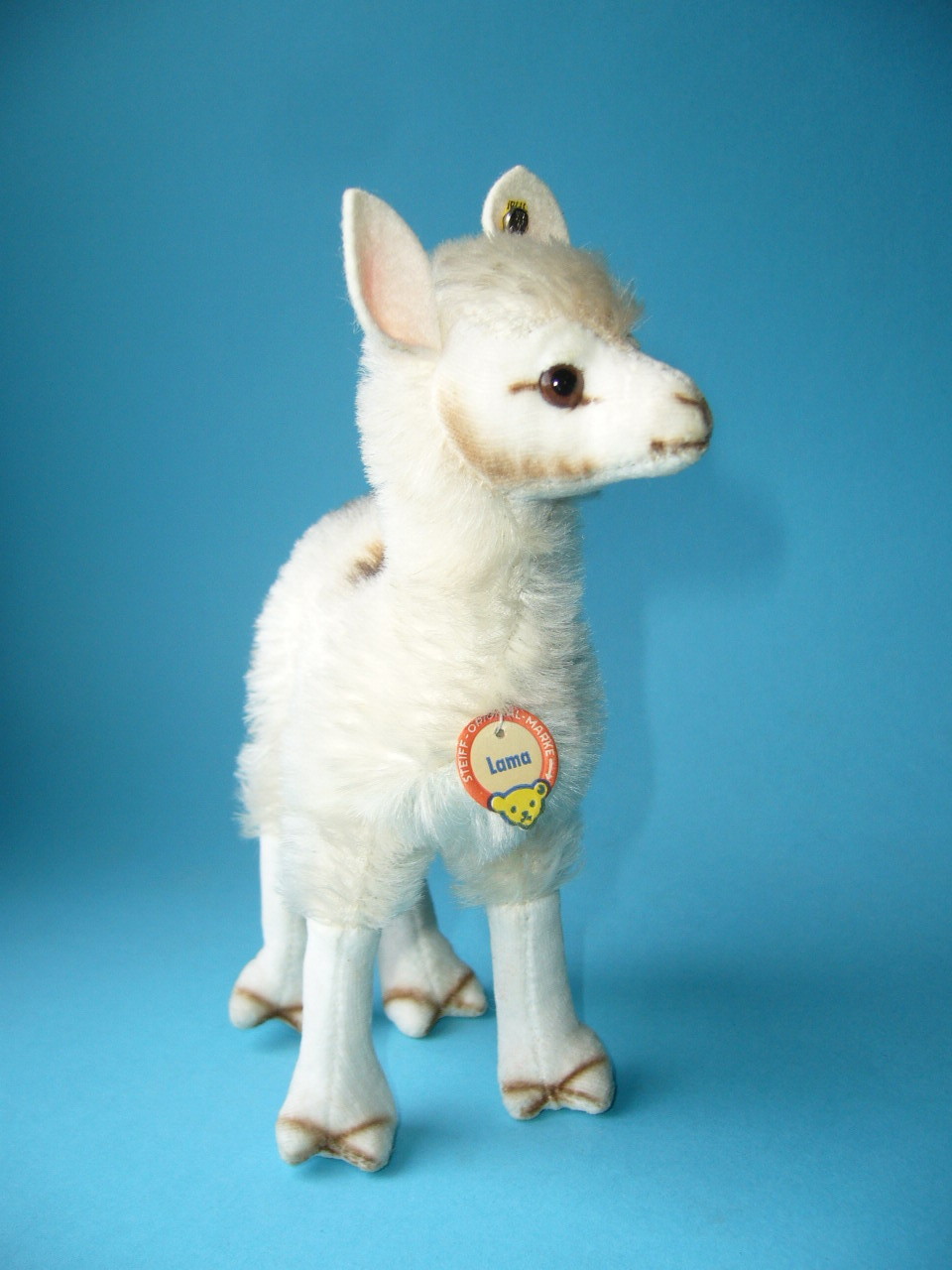 Steiff Llama 1957-64 mint w IDs Steiff Llama 1957-64 mint w IDs