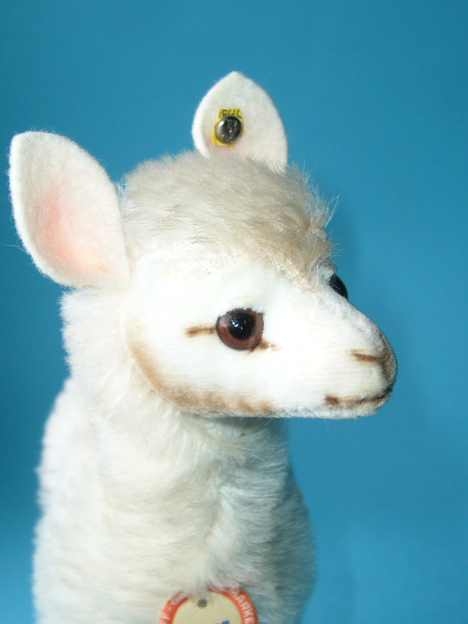 Steiff Llama 1957-64 mint w IDs Steiff Llama 1957-64 mint w IDs