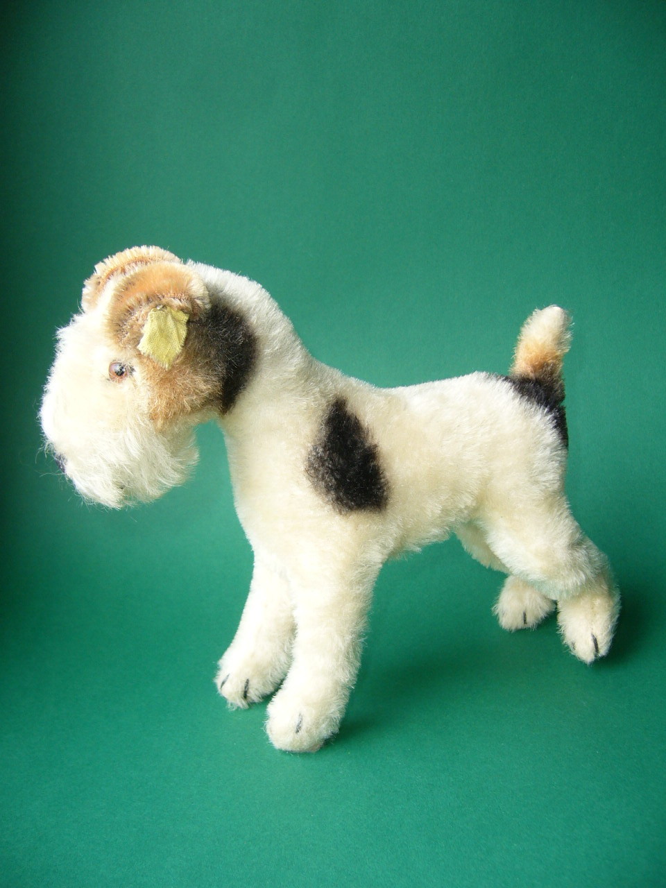 Steiff Foxy Foxterrier 1950s w ID Steiff Foxy Foxterrier 1950s w ID