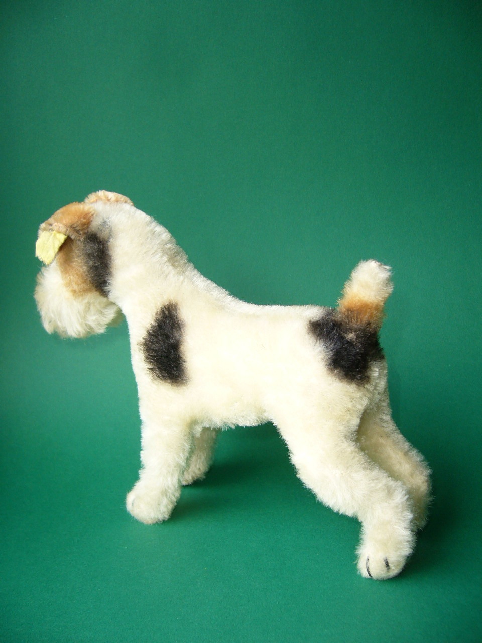 Steiff Foxy Foxterrier 1950s w ID Steiff Foxy Foxterrier 1950s w ID