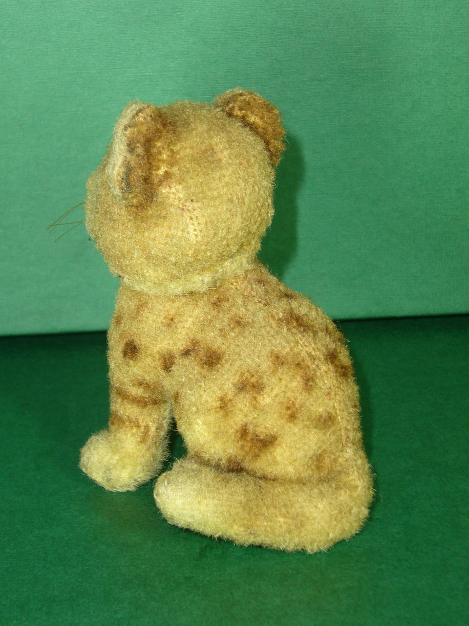 Rare Steiff Plush Wool Lion 1950-54 w ID ex con Rare Steiff Plush Wool Lion 1950-54 w ID ex con