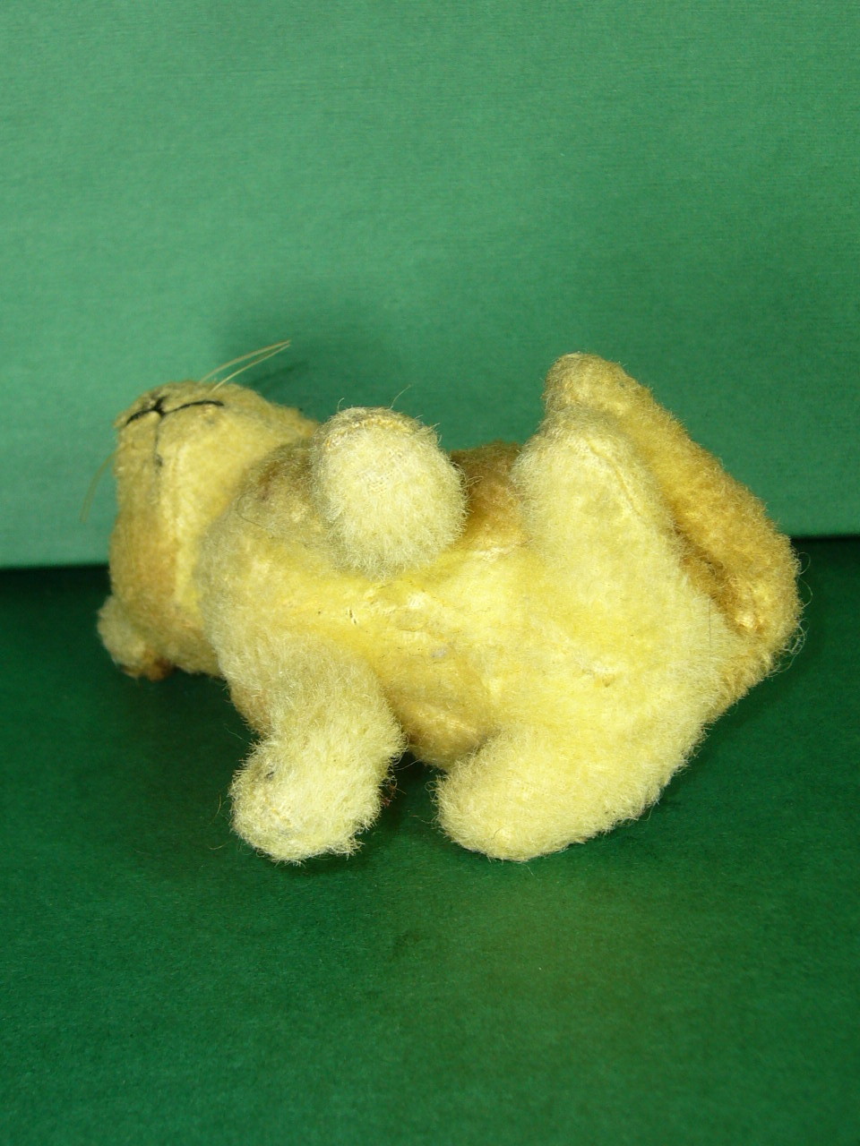 Rare Steiff Plush Wool Lion 1950-54 w ID ex con Rare Steiff Plush Wool Lion 1950-54 w ID ex con