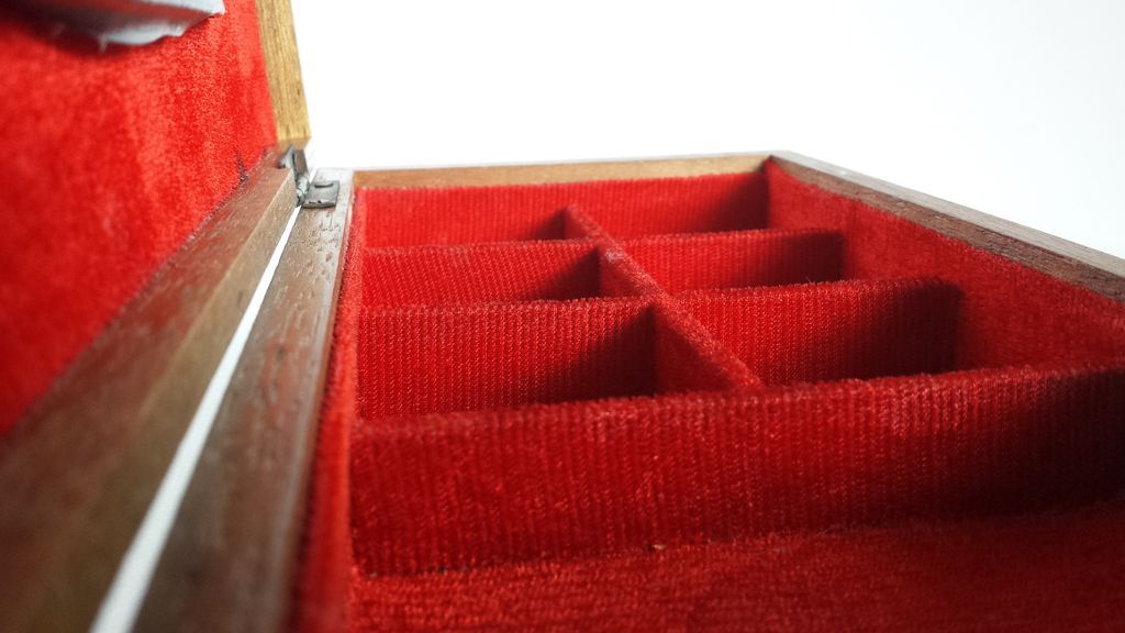 Vintage Wooden Map Jewelry Box Vintage Wooden Map Jewelry Box