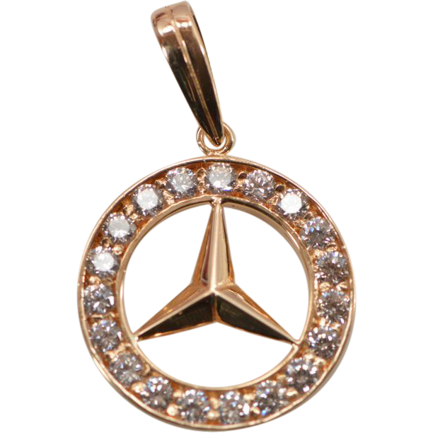 Mercedes emblem jewelry #7