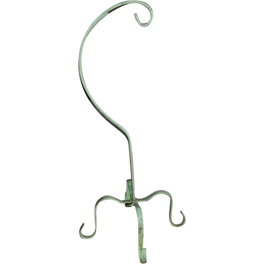 Wrought Iron Hanging Fern Floor Plant Stand from Wrought Iron Hanging Fern Floor Plant Stand from