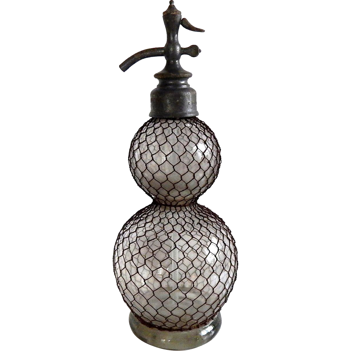 Antique French Siphon Bottle by Mondollot et de Monner from fvl on Ruby