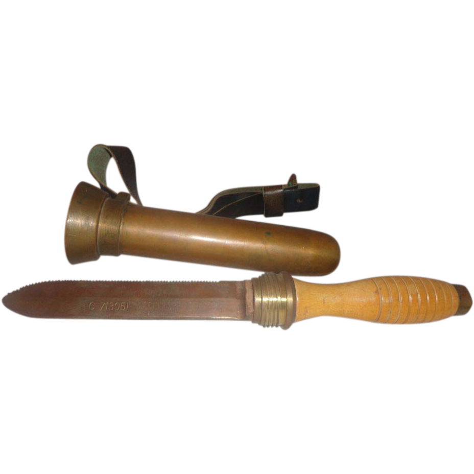 Rare WWII Divers Knife US Navy Nautical Military from