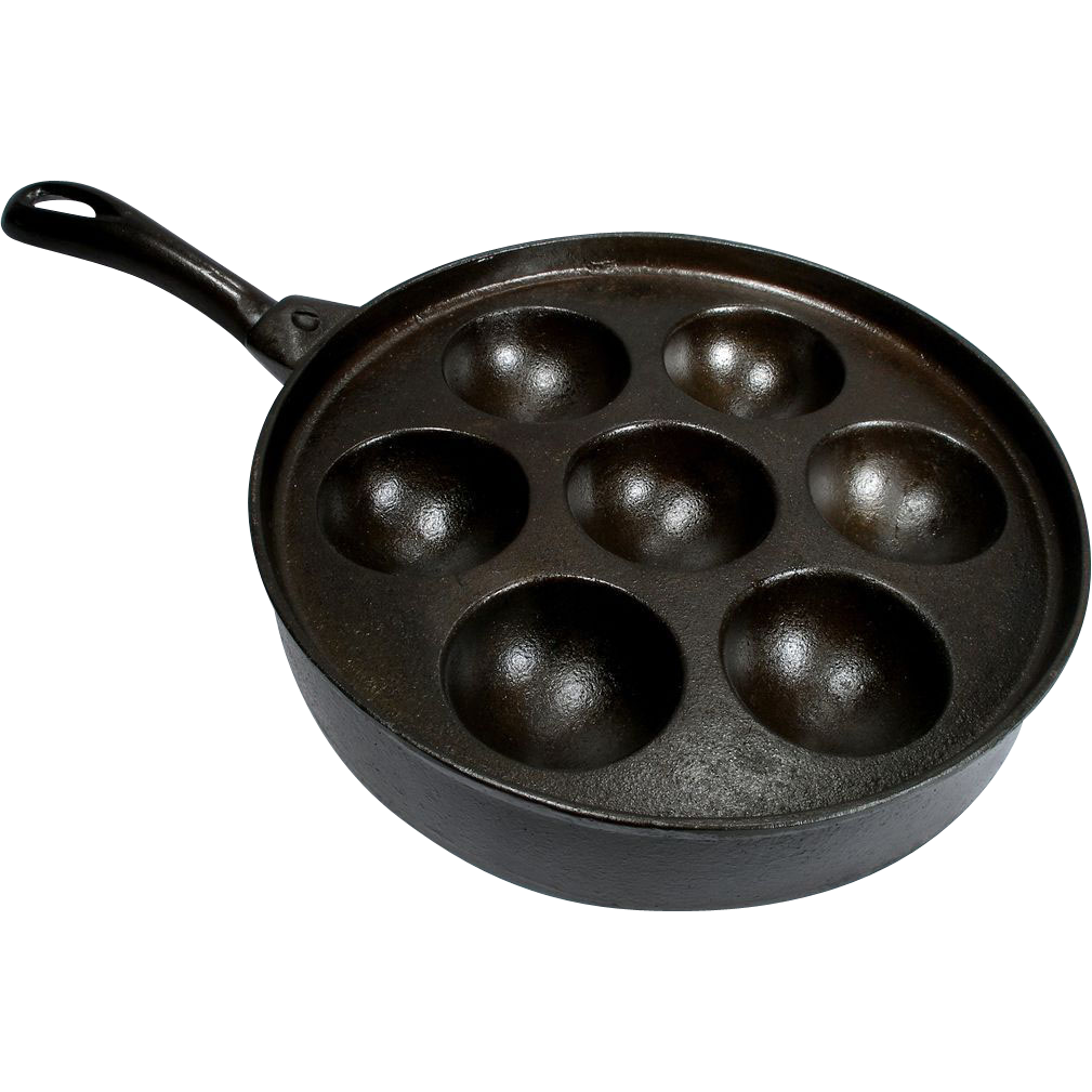 Vintage Cast Iron Pan Illusion Sex Game 