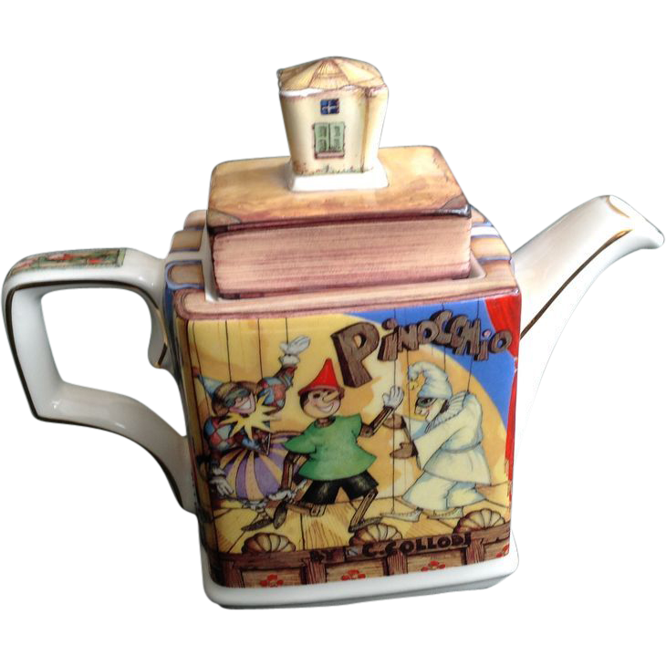 Sadler+China+Made+in+England Rare Pinocchio Teapot Collectible Made in England by James Sadler from ...