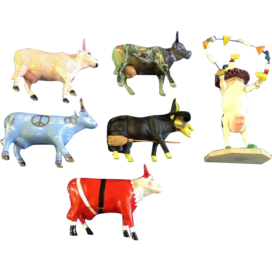 most valuable cow parade figurines