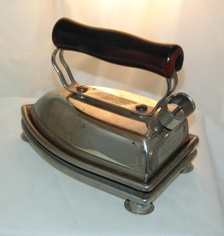 Circa 1925 Sunbeam Electric Iron in Original Metal Fire Proof Case The Iron of Irons CAT. No. 802 Circa 1925 Sunbeam Electric Iron in Original Metal Fire Proof Case The Iron of Irons CAT. No. 802