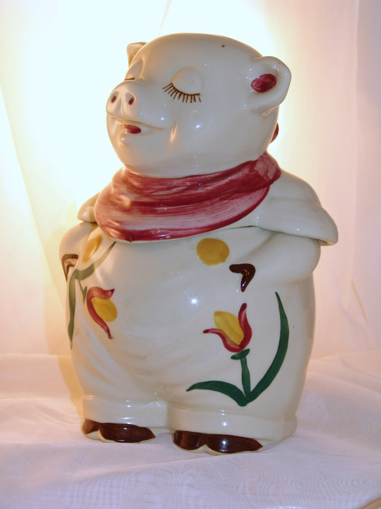 Smiley pig cookie jar antique appraisal InstAppraisal