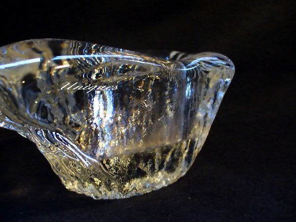 Tapio Wirkkala iittalIa Stellaria Art Glass Candle Holder Tapio Wirkkala iittalIa Stellaria Art Glass Candle Holder
