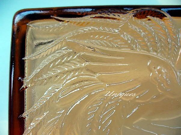 Tiara Exclusives Glass Coral Empress Jewel Box 1983 Exotic Bird Tiara Exclusives Glass Coral Empress Jewel Box 1983 Exotic Bird