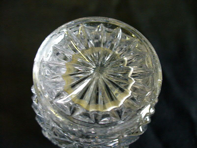 George Duncan's Sons & Co. Starred Loop Glass Shaker 1899 EAPG George Duncan's Sons & Co. Starred Loop Glass Shaker 1899 EAPG