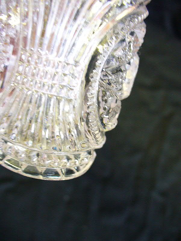 George Duncan's Sons & Co. Starred Loop Glass Shaker 1899 EAPG George Duncan's Sons & Co. Starred Loop Glass Shaker 1899 EAPG