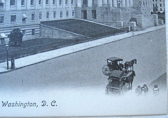 Patent Office Washington D.C. Lithograph Postcard c. 1900 Patent Office Washington D.C. Lithograph Postcard c. 1900