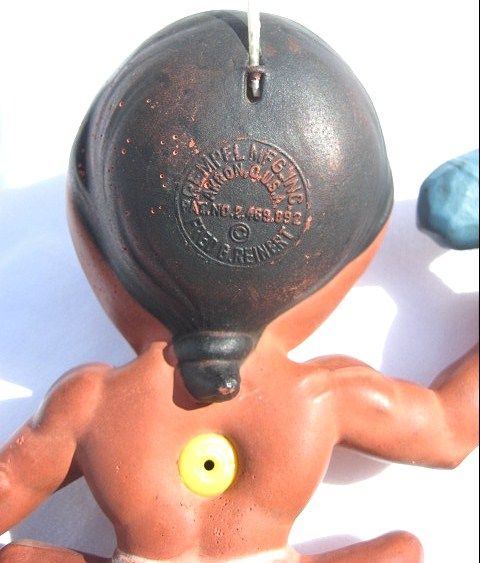 Cleveland Indians Chief Wahoo Rempel Rubber Squeak Toy 1949 Cleveland Indians Chief Wahoo Rempel Rubber Squeak Toy 1949