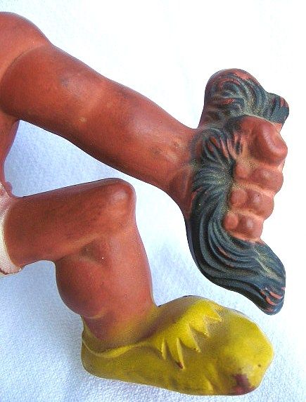 Cleveland Indians Chief Wahoo Rempel Rubber Squeak Toy 1949 Cleveland Indians Chief Wahoo Rempel Rubber Squeak Toy 1949