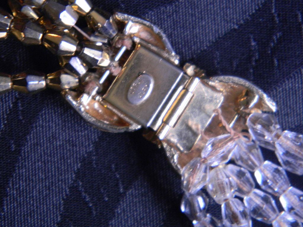 VOGUE- vintage signed crystal necklace VOGUE- vintage signed crystal necklace