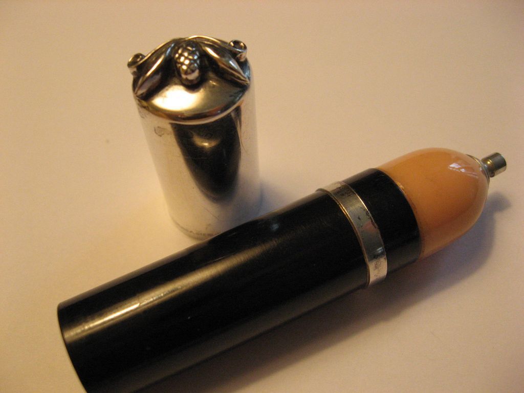George Jensen Sterling & Bakelite Perfume Atomette George Jensen Sterling & Bakelite Perfume Atomette