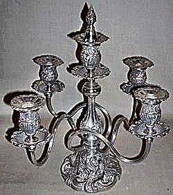 Simpson, Hall, Miller & Co. ART NOUVEAU Candelabrum Candelabra #800 Simpson, Hall, Miller & Co. ART NOUVEAU Candelabrum Candelabra #800