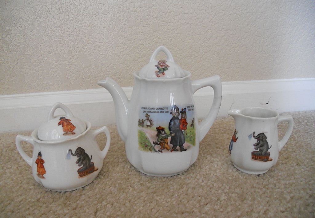 Child's Antique Tea Set Child's Antique Tea Set
