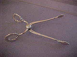 Early Georg Jensen Sterling Denmark "GI" Sugar Tongs Early Georg Jensen Sterling Denmark "GI" Sugar Tongs
