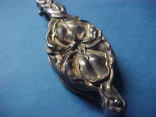 Unger Brothers Art Nouveau Sterling with Gold Vermeil Floral Lorgnette Unger Brothers Art Nouveau Sterling with Gold Vermeil Floral Lorgnette