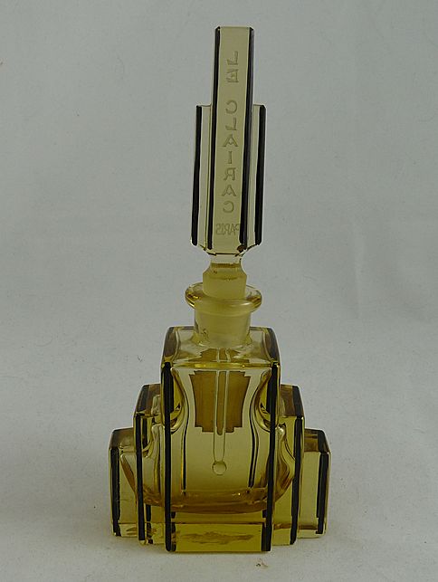 Spectacular Art Deco Skyscraper Perfume Bottle Le Clairac Kismaju Spectacular Art Deco Skyscraper Perfume Bottle Le Clairac Kismaju