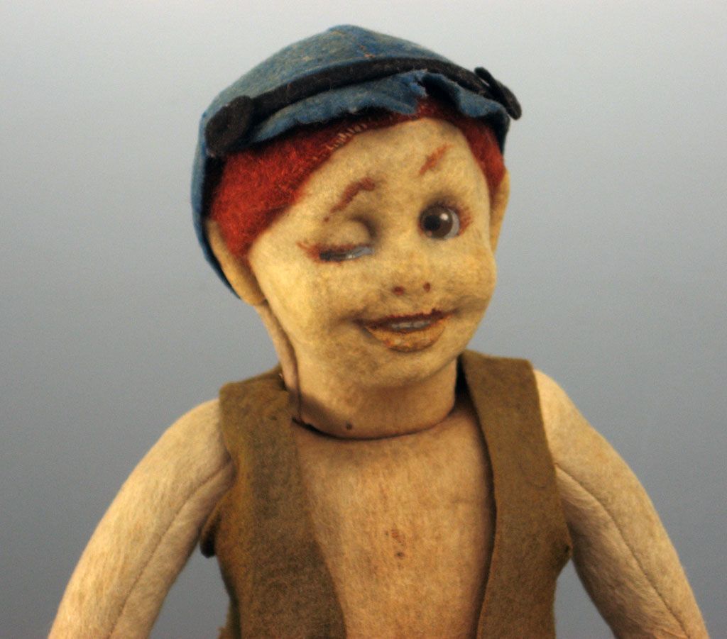 ~OLD Lenci Label~ Winker ~All Original ~Character~ ~OLD Lenci Label~ Winker ~All Original ~Character~
