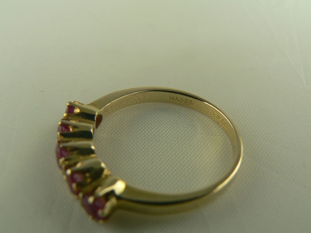 14kt Ruby Stack Band 14kt Ruby Stack Band