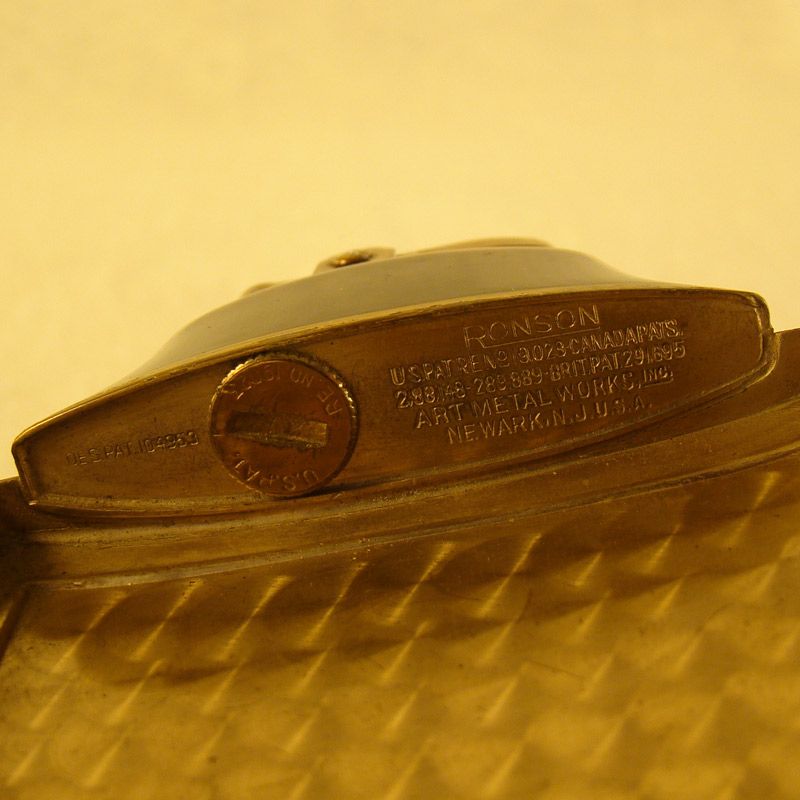 Ronson Dureum Cigarette Lighter Compact Combination Ronson Dureum Cigarette Lighter Compact Combination