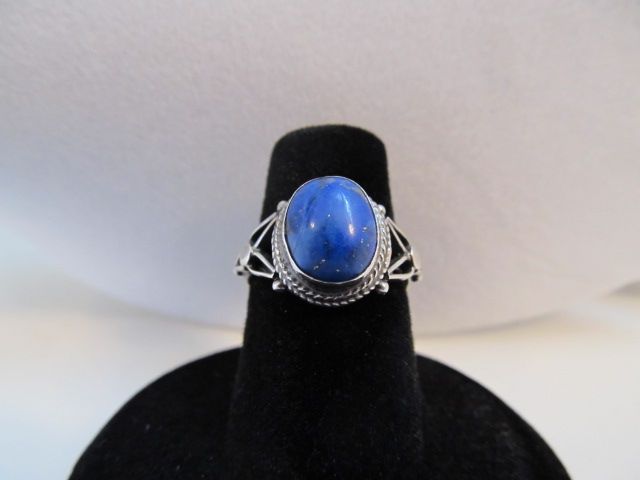 Vintage Sterling Silver Lapis Ring Vintage Sterling Silver Lapis Ring